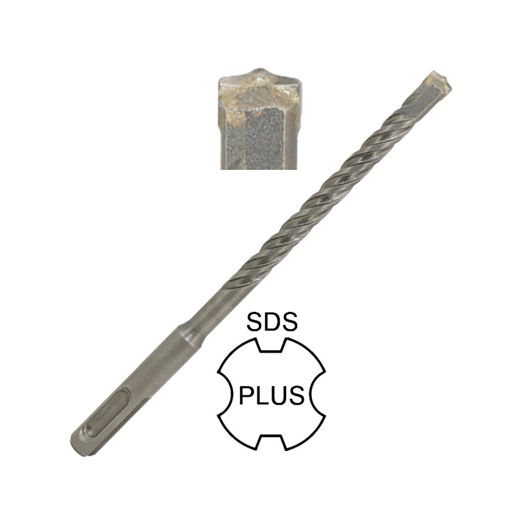 Das zentrale Karbid sondern Flöten SDS des Spitzen-Maurerarbeit-Bohrer-4 plus Bohrhammer-Bohrer für konkreten harten Stein aus