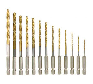 Schnellwechsel-Sechskantschaft-HSS-Bohrer 1-13mm für Metall