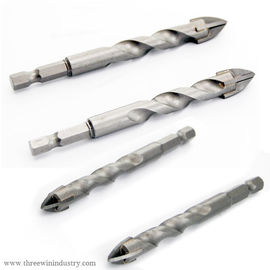 Kreuzspitzen-Glasfliesenbohrer YG6X 3mm-20mm Rundschaft