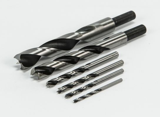 8pc hochkohlenstoffhaltiges Stahl-Brad Point Holzbohrstücke 3-10mm Hex-Sank