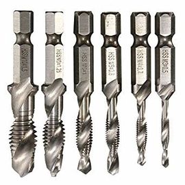 6 Stück HSS Hex Shank Bohrstück Set M3-M10 für Metallbohrungen