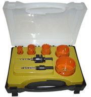 7-teiliges Bimetall-Lochsägenset zum Schneiden von Edelstahl und Metall