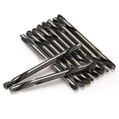 Doppelendige HSS-Bohrer, vollgeschliffen, für Metall, metrische Größe