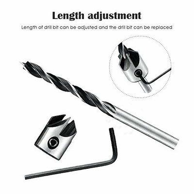 HSS Brad Point Countersink Bohrgerät 5 Stück DIN/ANSI