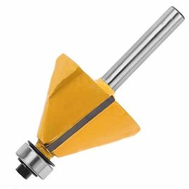 Karbid-Chamfer-Router-Bit-Set 1/4 Zoll-Sank für Holzbearbeitung