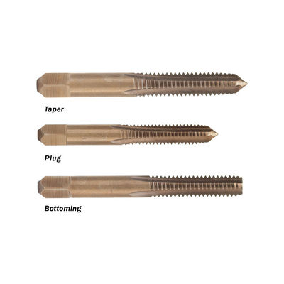 DIN352 HSS Gerade Flöte Maschine Wasserhähne M1-M64 Legierungsstahl