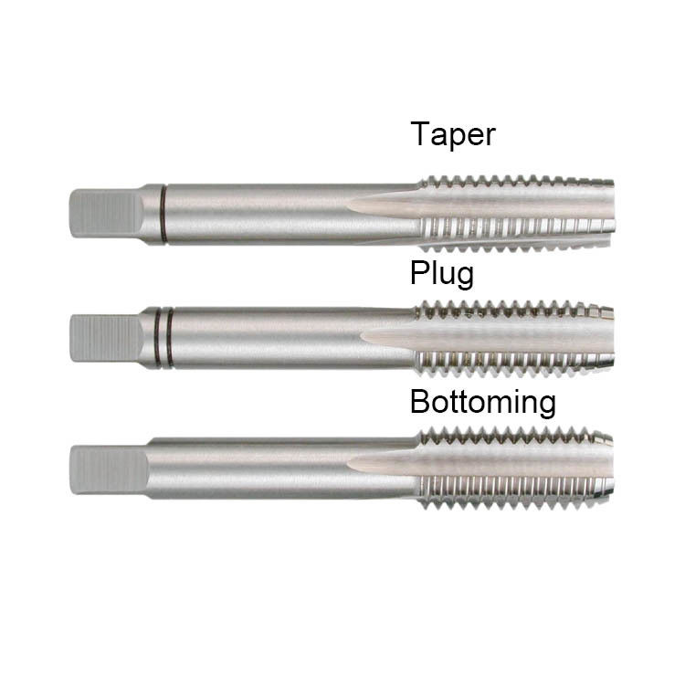 DIN352 HSS Gerade Flöte Maschine Wasserhähne M1-M64 Legierungsstahl