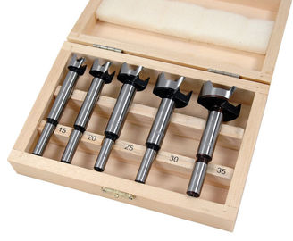 Heller fertiger Bohrer 5pcs Forstner stellte für Material Türschloss-des unlegierten Hartstahls ein