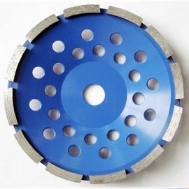 Segment-Diamant-Schalen-Schleifscheibe-einzelne Reihe, Diamant-Ausschnitt dreht blaue Farbe
