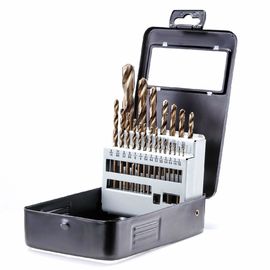 Kobalt beschichtete Handbohrer-Bohrer den Höhenflossenstations-21pcs, der für Metall/Eisen/Edelstahl eingestellt wurde