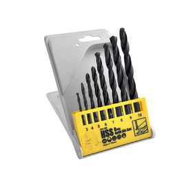 Schwarzoxid-Oberflächenhochgeschwindigkeitsstahl Höhenflossenstations-Bohrer-Ausrüstung 8Pcs für Metallbohrung