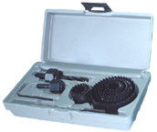 Lochsägensatz aus hochkohlenstoffhaltigem Stahl für Holz, 13-teilig, 19-64 mm