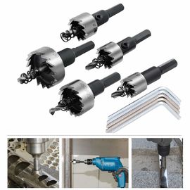 5PCS 16-30mm Höhenflossenstations-Loch sah Bohrer einzustellen, metallschneidendes Loch sah Satz