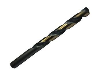 21-teiliges HSS M2 Bohrer-Set 1/64-1/2 Zoll Schwarz Gold Finish Stahlbox